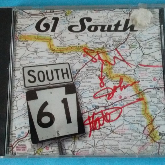61 South (Band) Audio CD in *Case Autographed 3 Places by all 3 Band Members - Picture 1 of 5